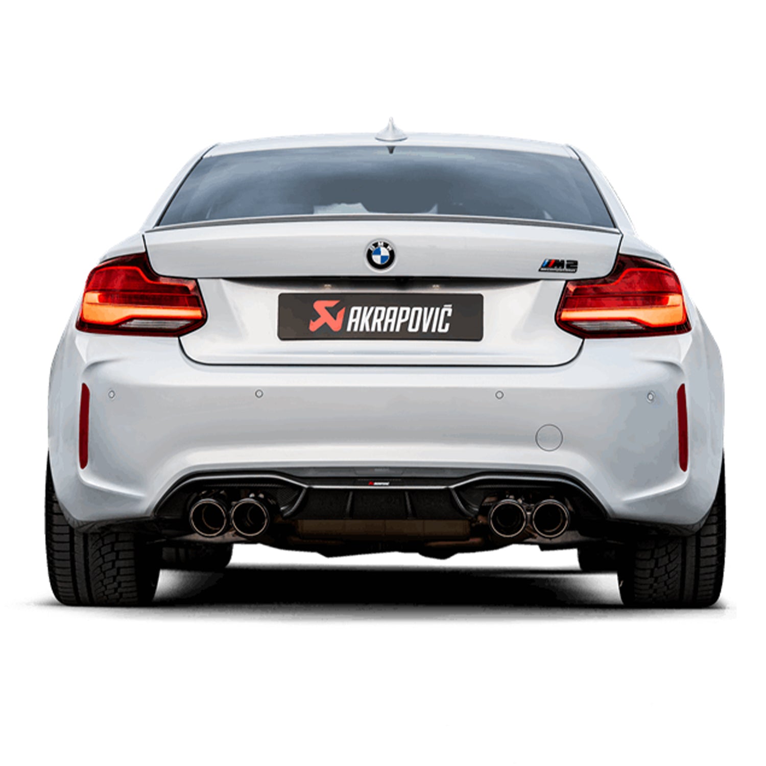 Akrapovic BMW F87 M2 Competition Rear Diffuser In Carbon Fibre
