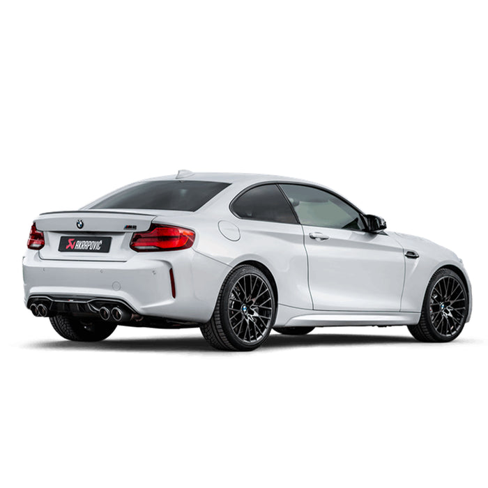 Akrapovic F87 M2 Rear Carbon Fiber Diffuser - High Gloss Finish