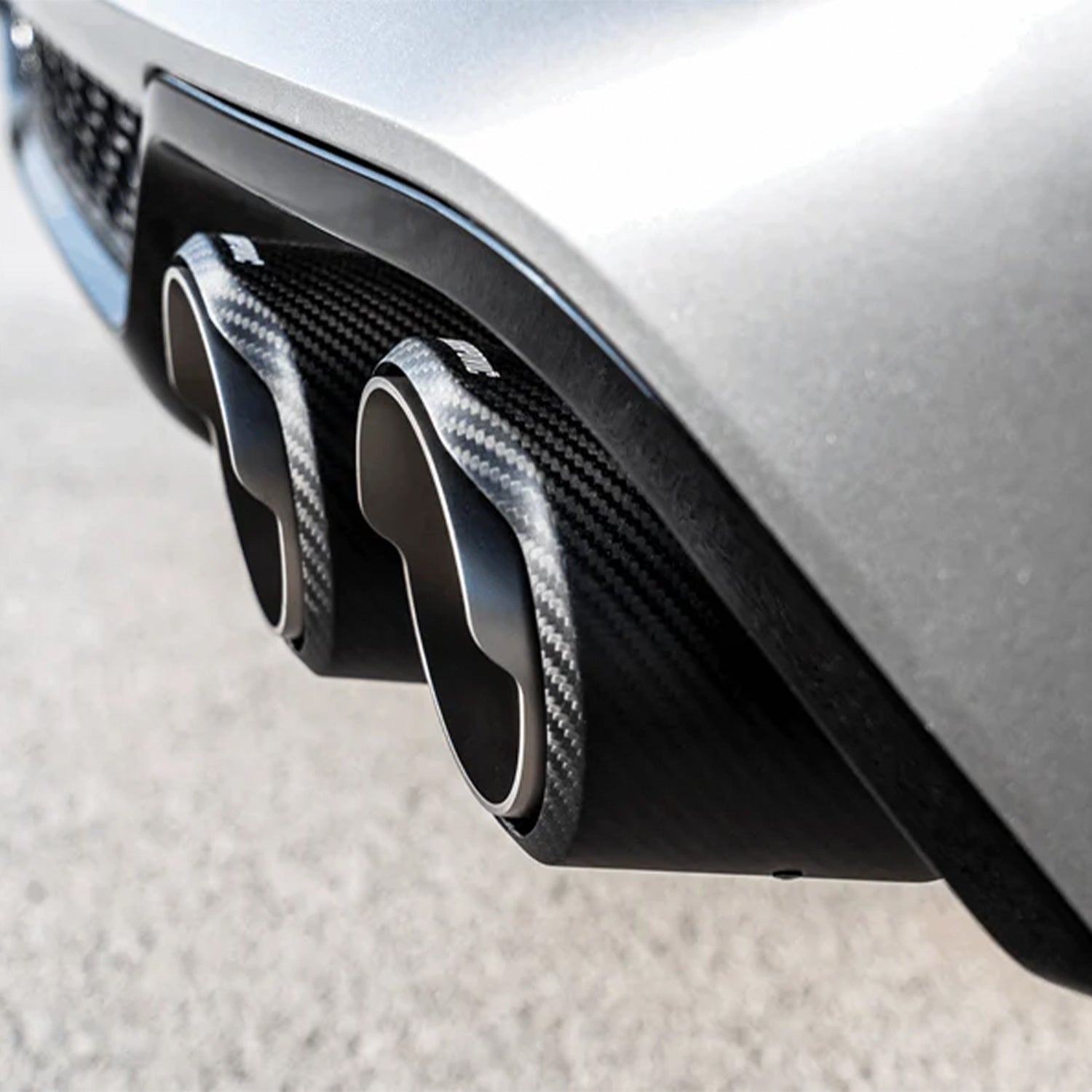 Akrapovic BMW X3M Carbon Tail Pipe Set (F97) - R44 Performance