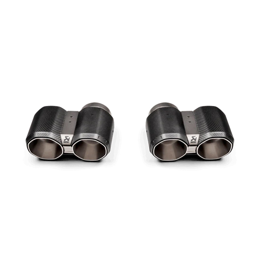 Akrapovic BMW M3/M4 Slip-On Line Titanium Exhaust System With Carbon Tips (G80/G81/G82/G83) - R44 Performance