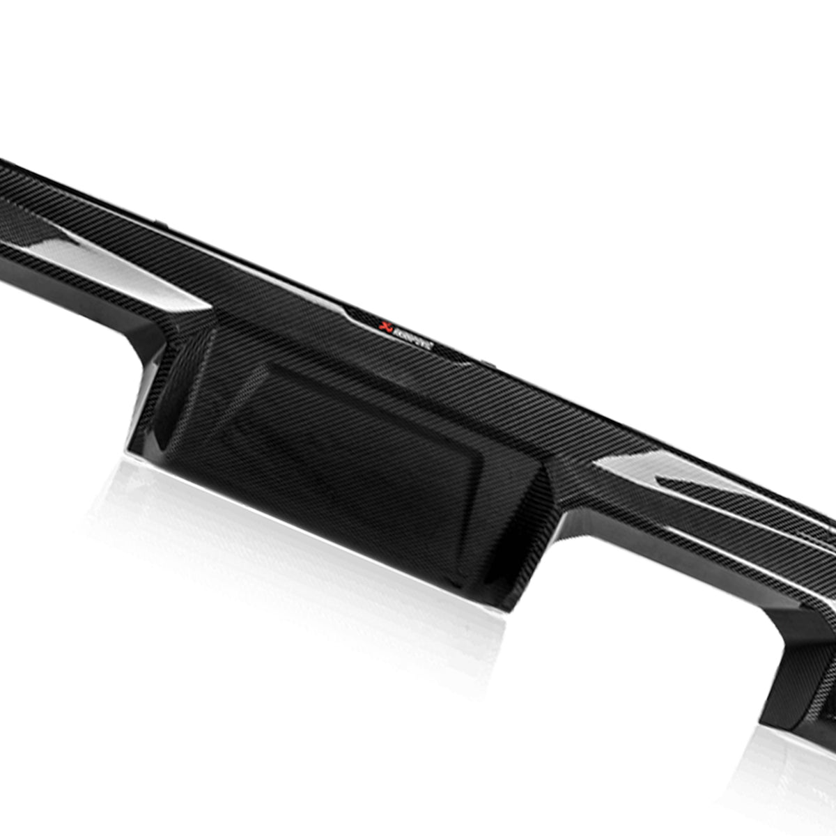 Akrapovic BMW G80 M3 & G82 M4 Rear Diffuser In Gloss Carbon Fibre