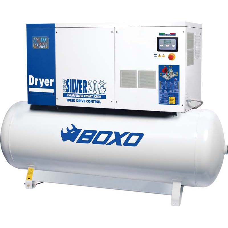 BOXO 270L 10HP Screw Compressor With Dryer