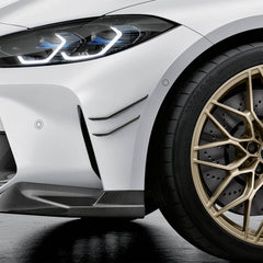 BMW G8X Genuine M Performance Prepreg Carbon Canards Aero Flicks For BMW G80 M3 / G82 M4