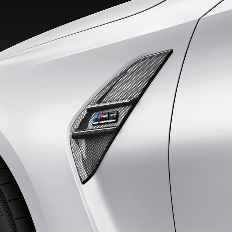 BMW Genuine M Performance Air Breather Fenders For BMW G80 In Carbon Fibre-R44 Performance