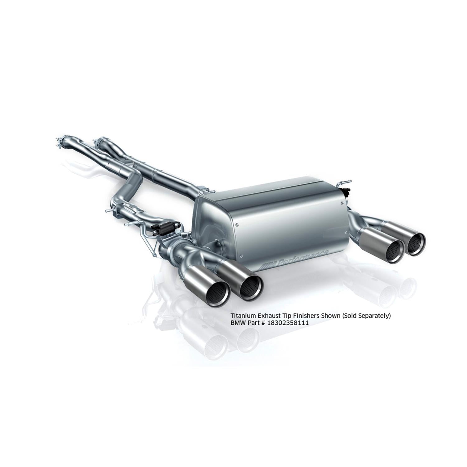 BMW M Performance Titanium Complete Exhaust System for F80 M3 & F82 M4-R44 Performance