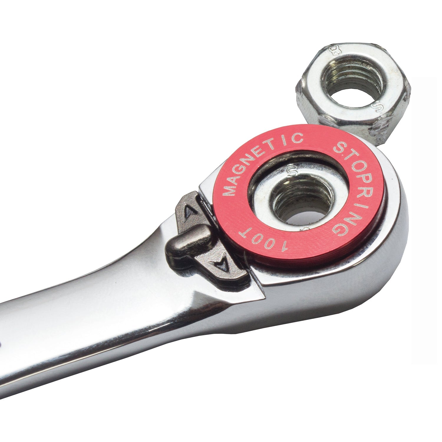 BOXO 100T Ratcheting Combination Spanners with Magnetic Stop Ring - Sizes 8mm to 19mm