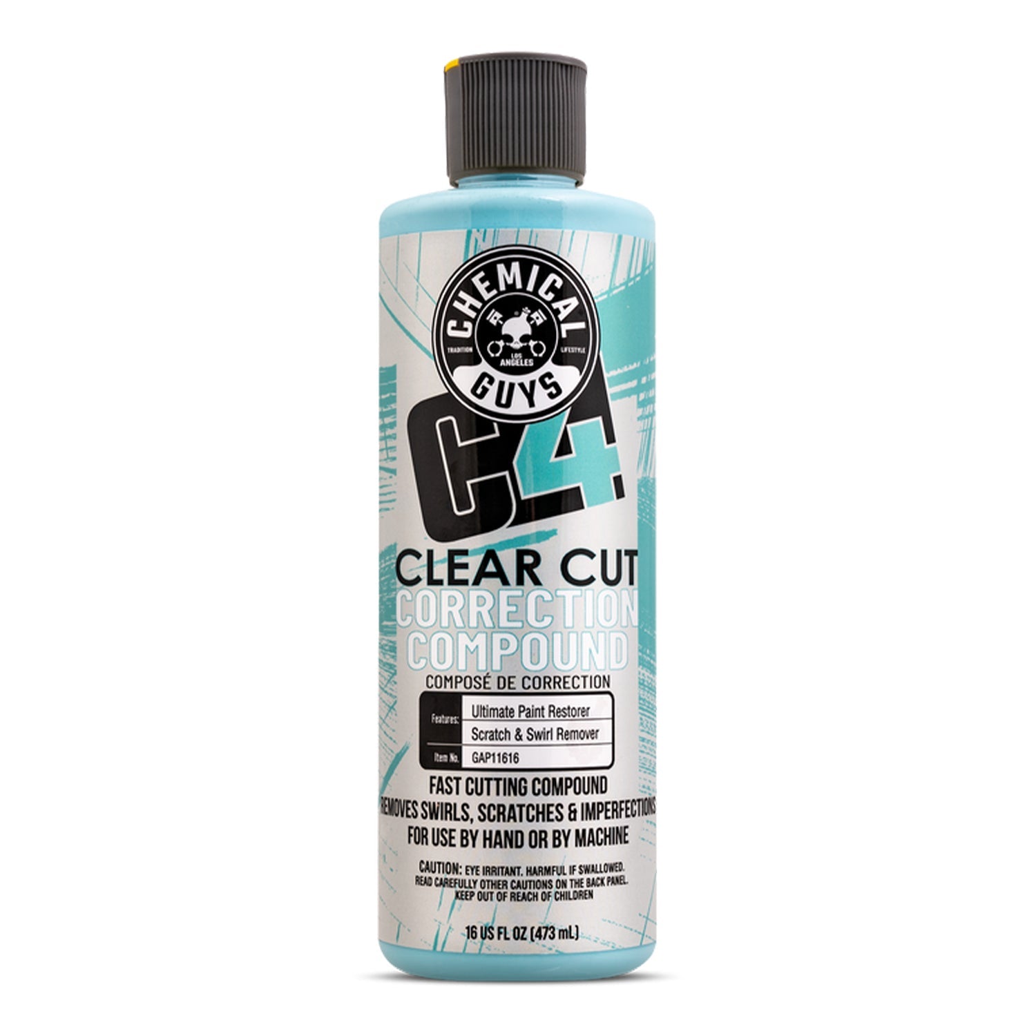 Chemical Guys C4 Clear Cut Correction Compound 450ml