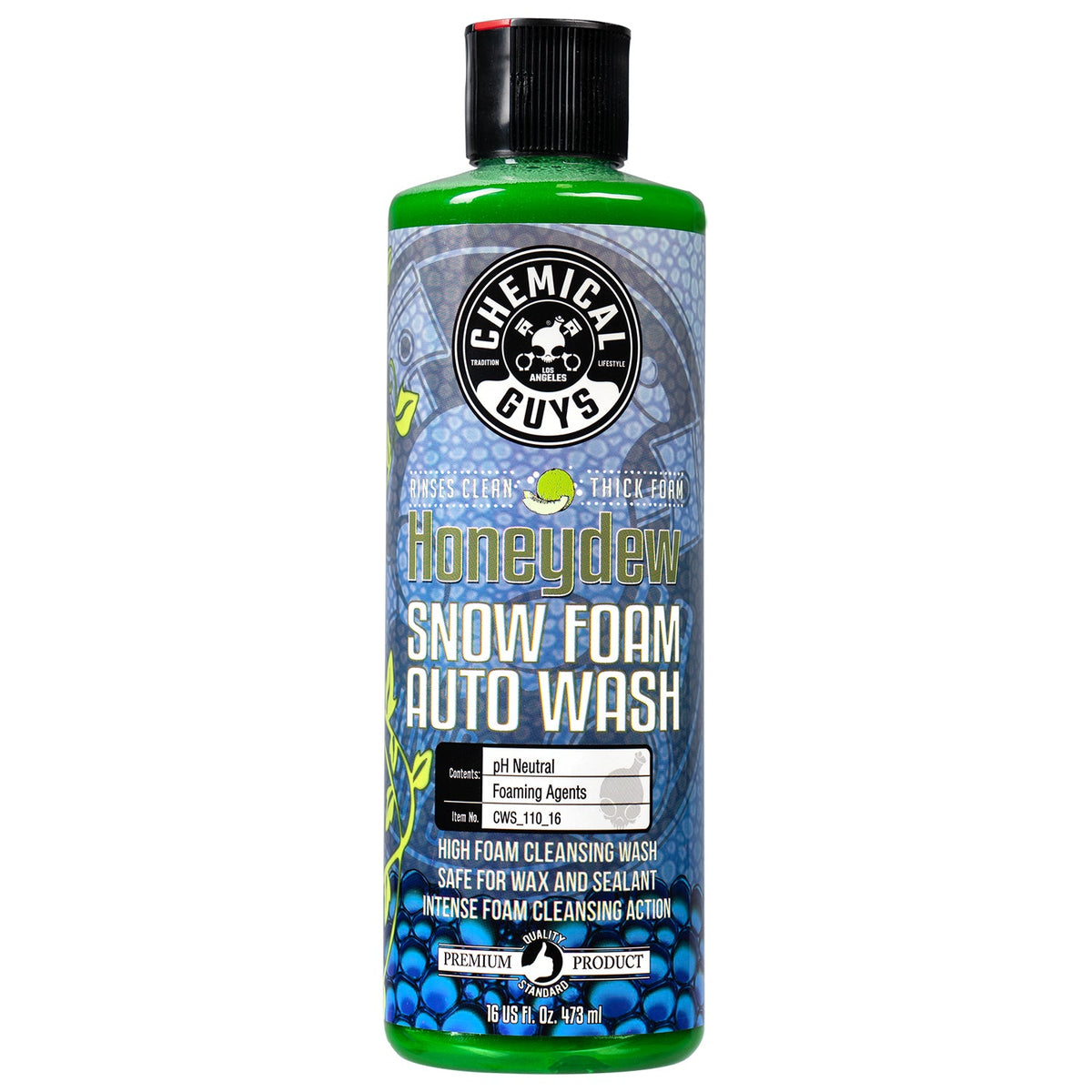 Chemical Guys CWS_110 Chemical Guys Honeydew Snow Foam Auto Wash Cleaner |  Summit Racing