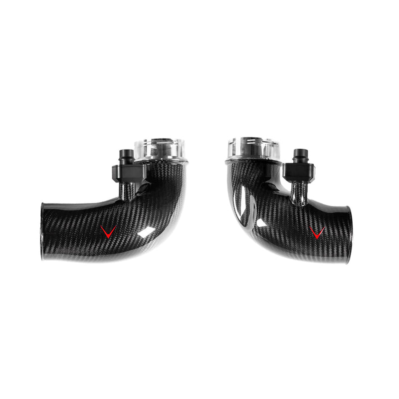 Eventuri BMW F90 M5 Carbon Fibre Turbo Inlet Pipes
