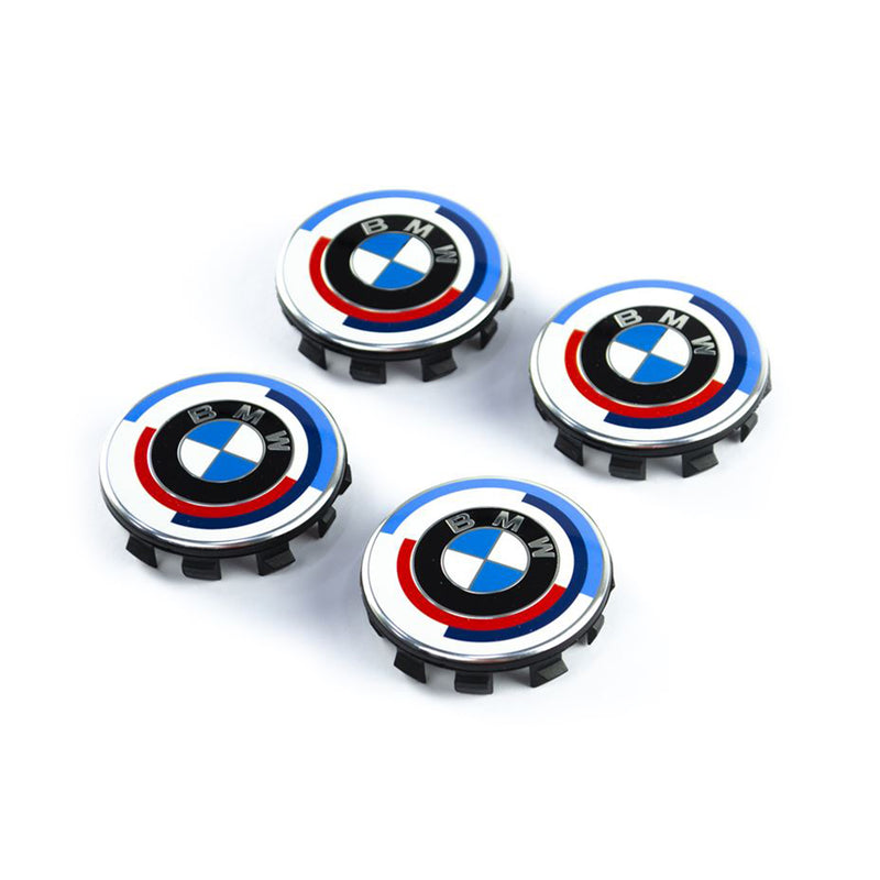 Genuine BMW 36125A57484 M 50th Anniversary Centre Caps 50mm Available at R44 Performance
