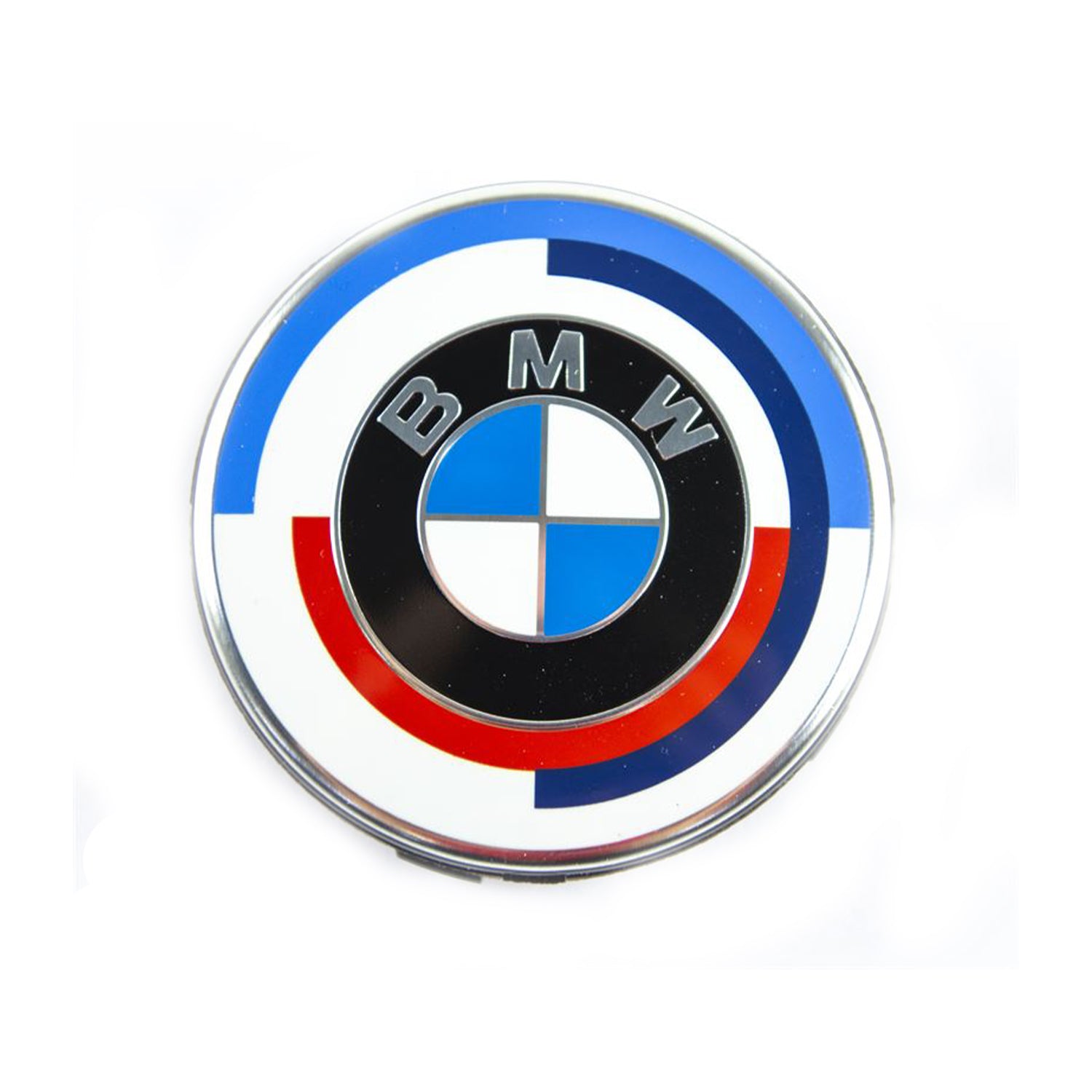 Genuine BMW 36125A57484 M 50th Anniversary Centre Caps 50mm Available at R44 Performance
