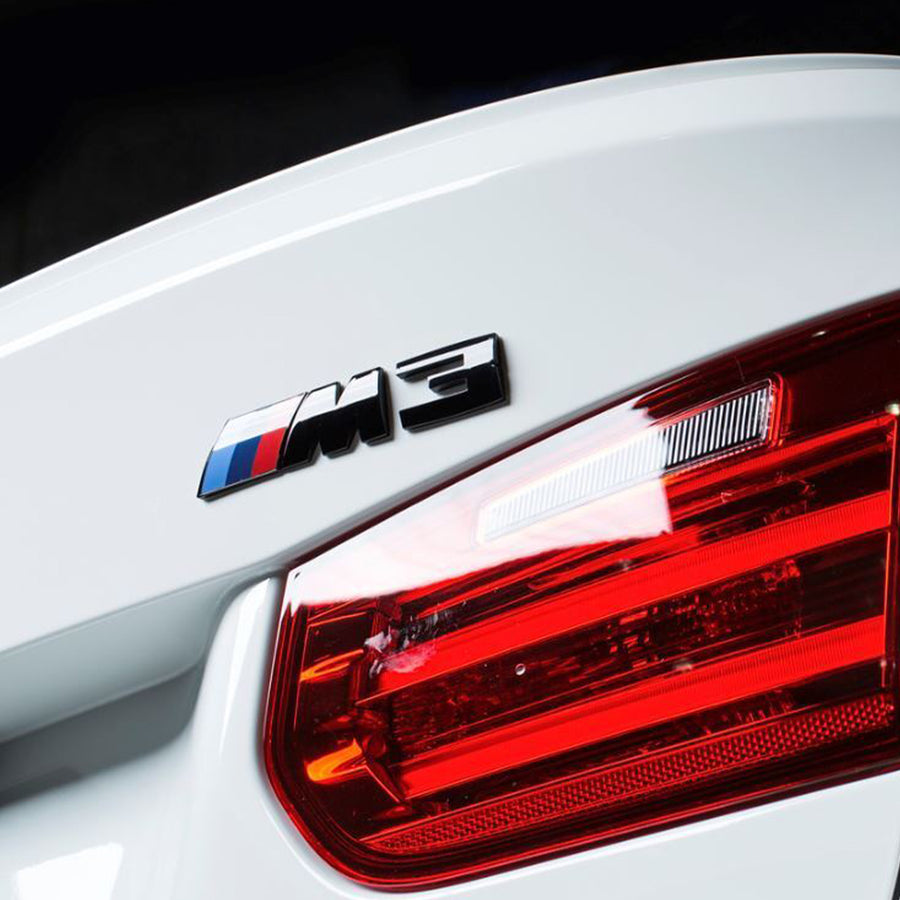 Genuine BMW F80 M3 Replacement Badge In Gloss Black 51148068580