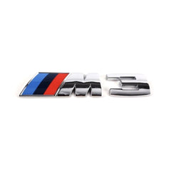 Genuine BMW M3 Replacement Badge In Silver (F80)