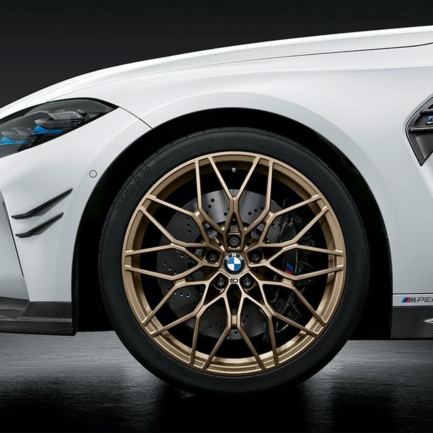 Genuine BMW M Performance 20+21" 1000M Alloy Wheels In Gold Bronze