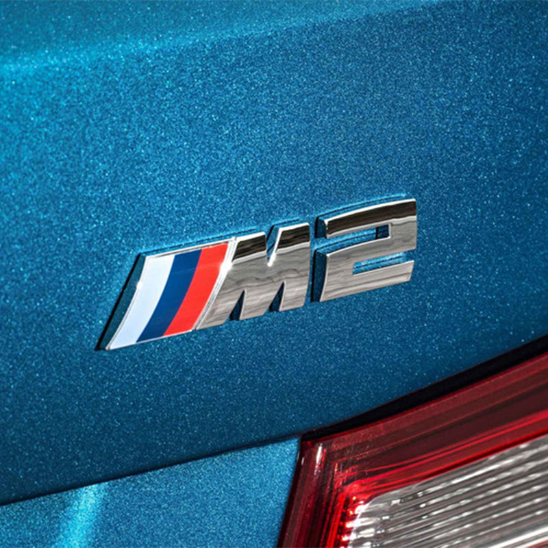 Genuine BMW M2 Replacement Badge In Silver