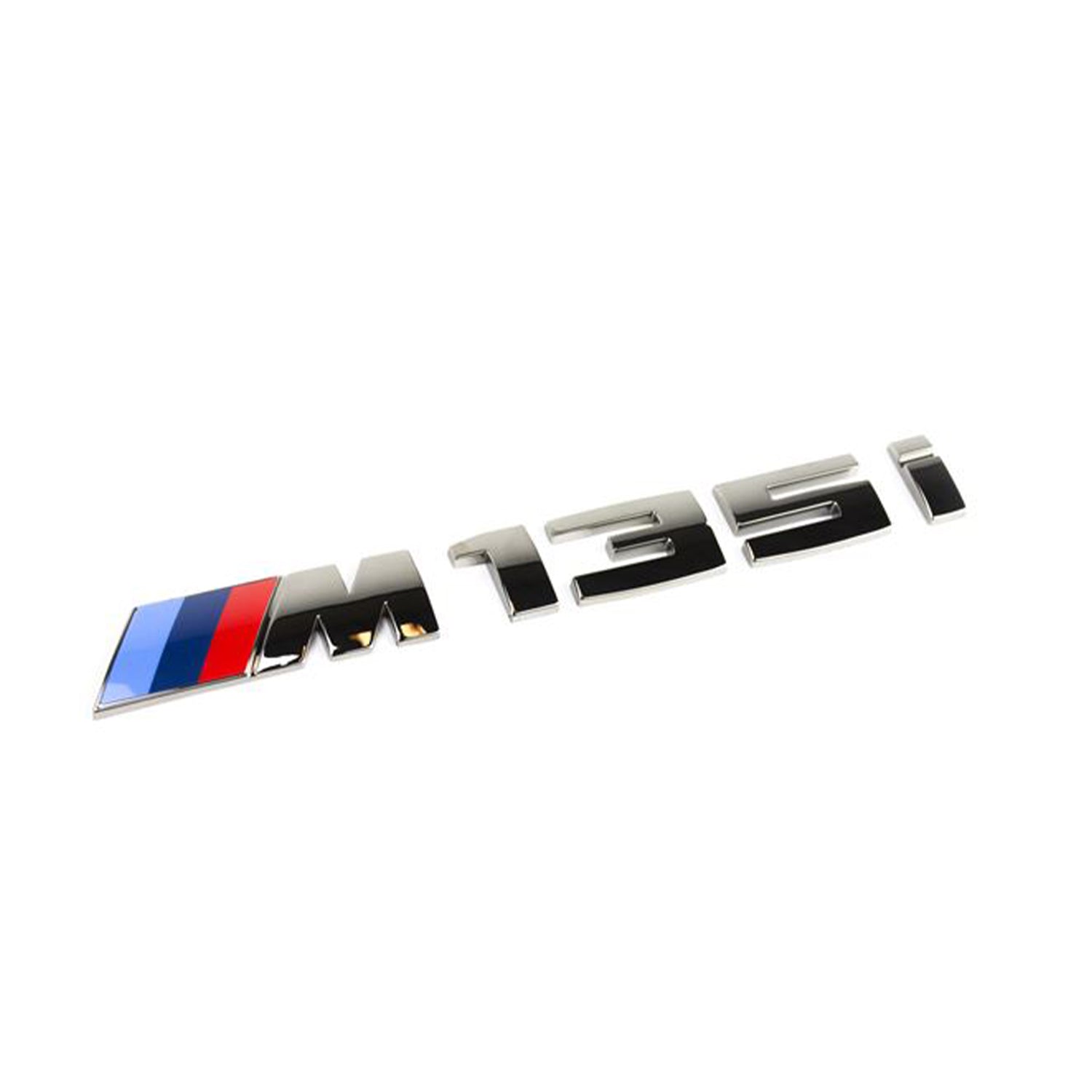 Genuine BMW M135i Replacement Badge In Silver 51148060253