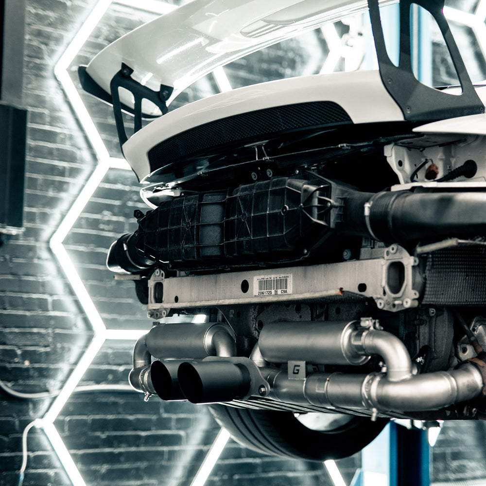 Grail Porsche 911 991.1 GT3 & GT3 RS Cat Back Exhaust System