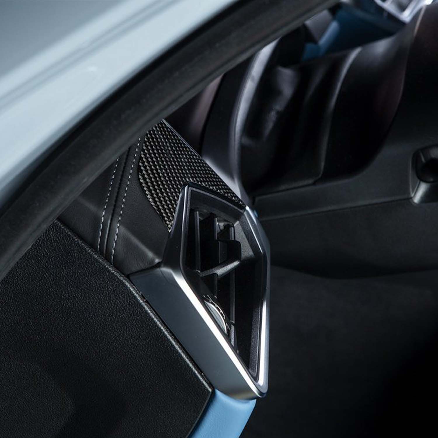 thumbnail image 2 of Genuine Carbon Fiber Side Air Inlet Vents For BMW G80 M3 / G82 G83 M4 2021-2024 2 of 3