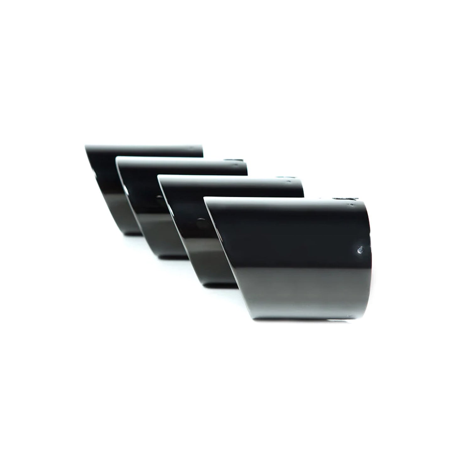 IND BMW M3/M4 Exhaust Tips In Black Chrome (G80/G82/G83)-R44 Performance