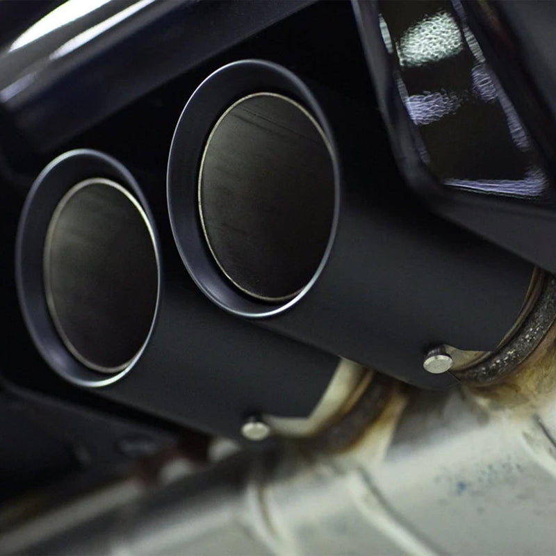 IND BMW M3/M4 Exhaust Tips In Matte Black (G80/G82/G83)-R44 Performance