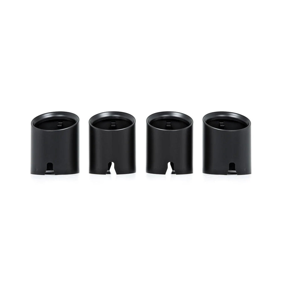 IND BMW M3/M4 Exhaust Tips In Matte Black (G80/G82/G83)-R44 Performance