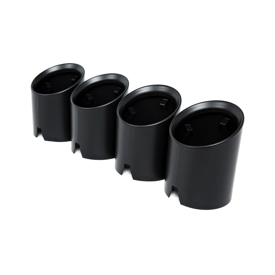 IND BMW M3/M4 Exhaust Tips In Matte Black (G80/G82/G83)-R44 Performance