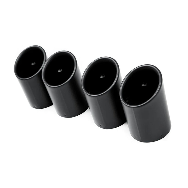 IND BMW M3/M4/M2 Competition Exhaust Tips In Matte Black (F80/F82/F83/F87)-R44 Performance