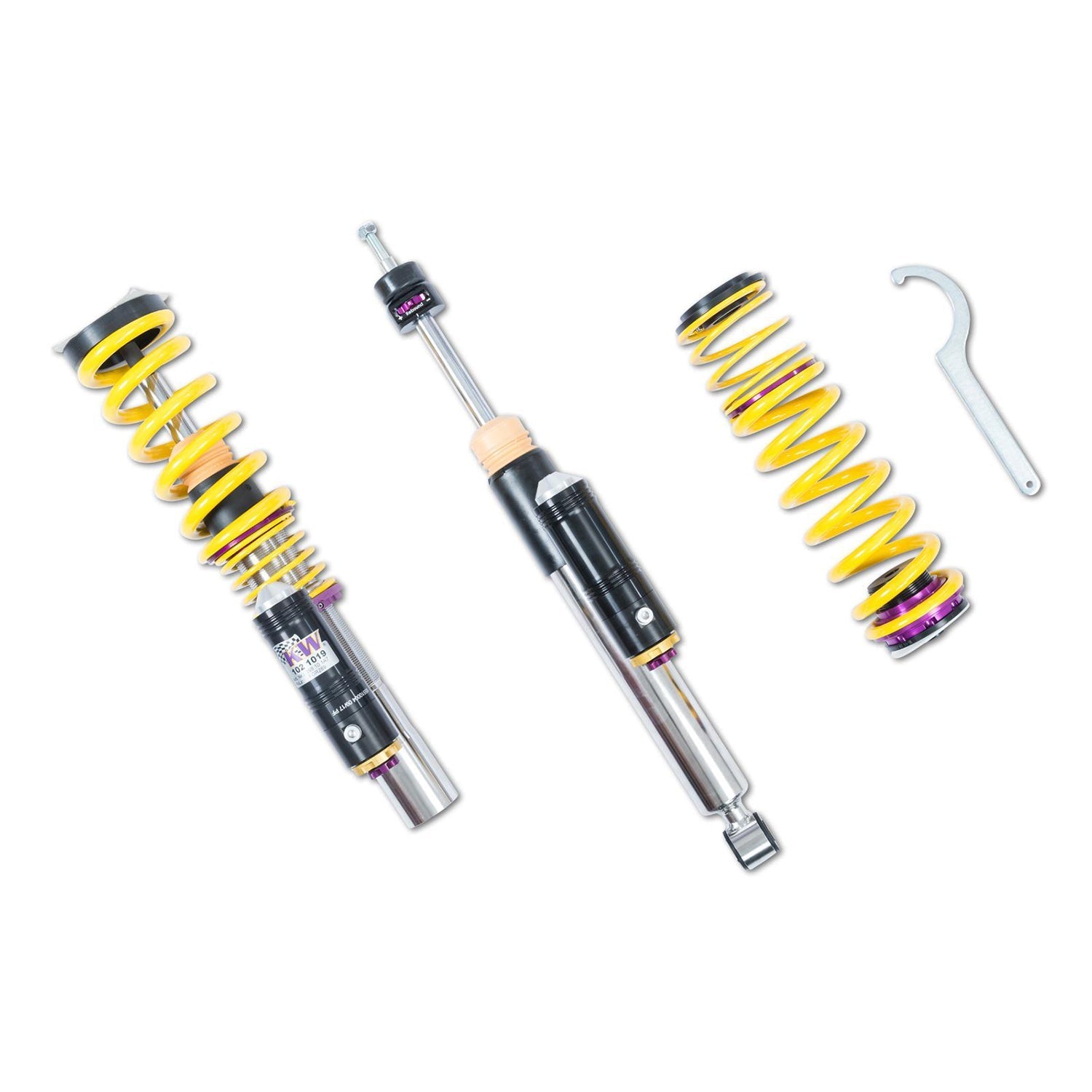 KW Audi RS6/RS7 V4 3-Way Adjustable Coilover Kit (C7)-R44 Performance