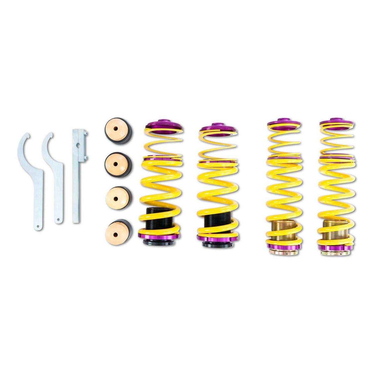 KW Mercedes C-Class Height Adjustable Lowering Spring Kit (205) Non-EDC-R44 Performance