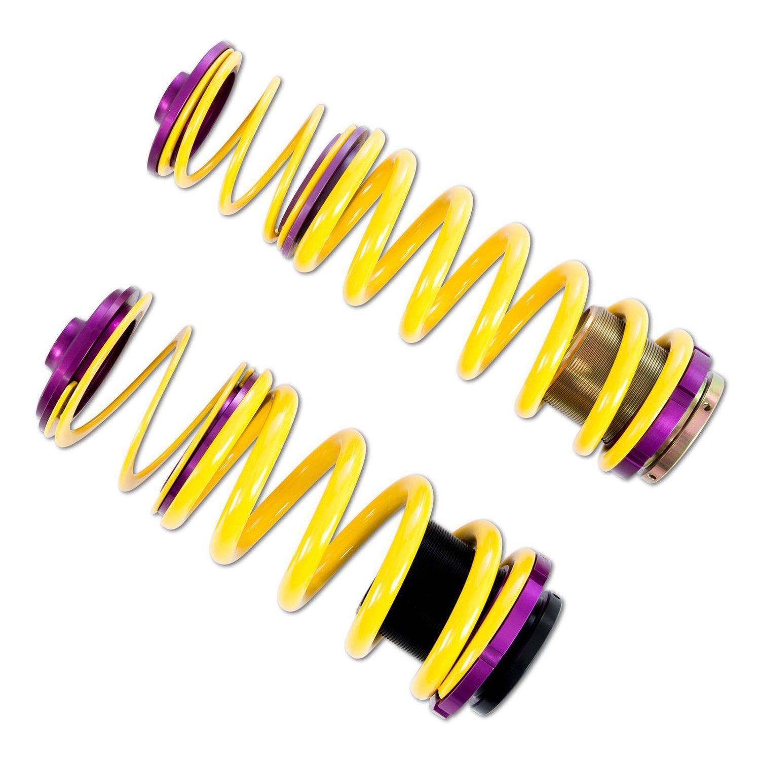 KW Mercedes C-Class Height Adjustable Lowering Spring Kit (205) With EDC-R44 Performance