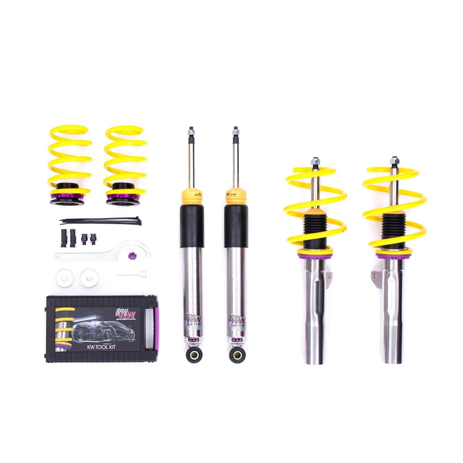 KW V3 inox-line Coilovers for Audi RS3 (8Y)-R44 Performance
