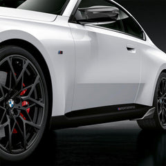 M Performance Side Skirt Fins for BMW 2 Series M240i G42 (2021+) in Carbon Fibre