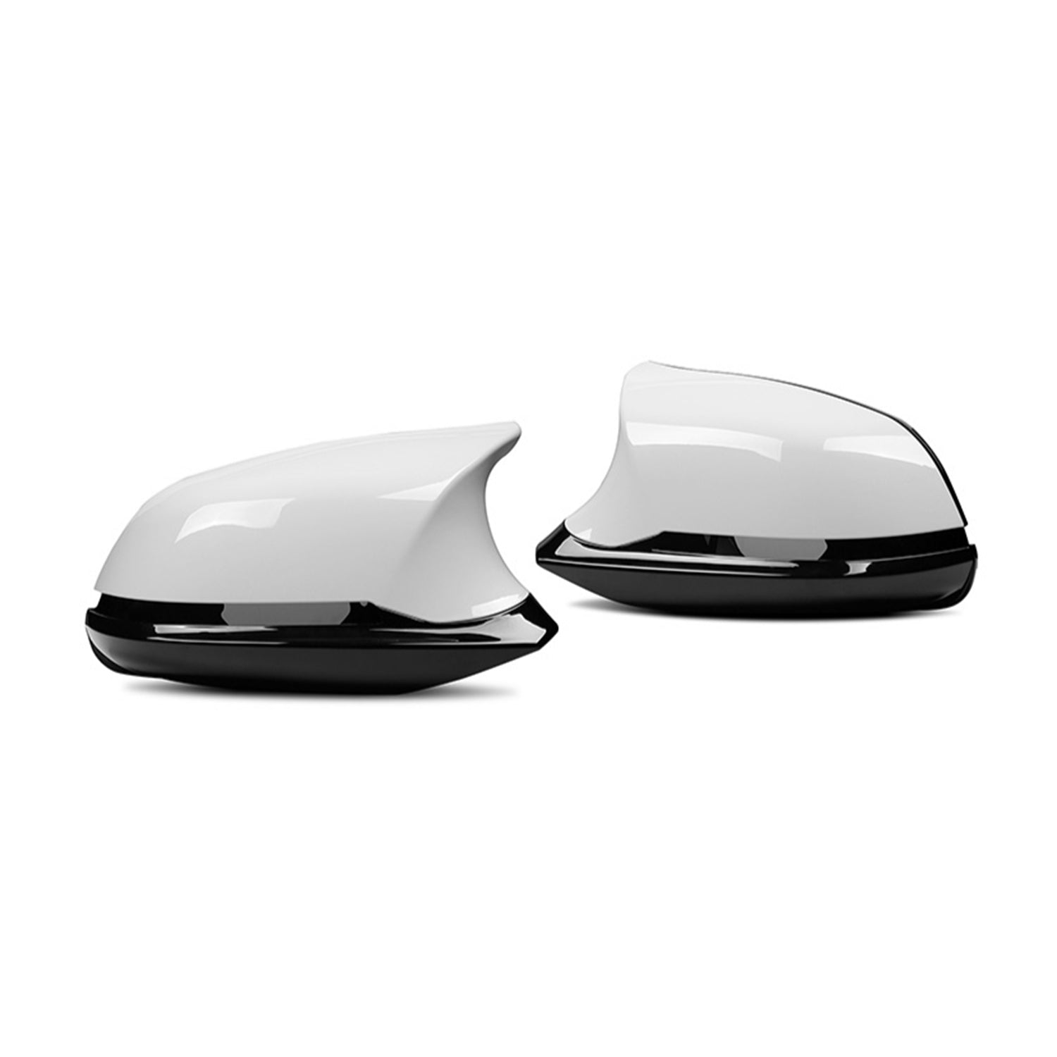 MHC BMW F Series 6 Piece Full Replacement Performance Mirror Units In Gloss White-R44 Performance