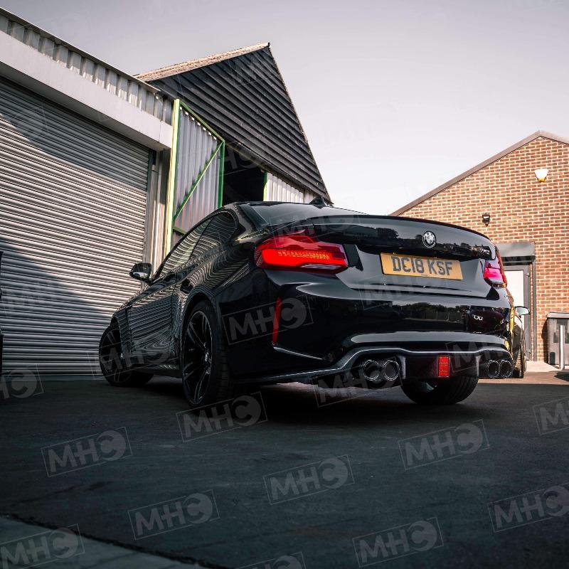MHC+ BMW M2/M2 Competition Aggressive LED Diffuser In Pre Preg Carbon Fibre (F87)-R44 Performance