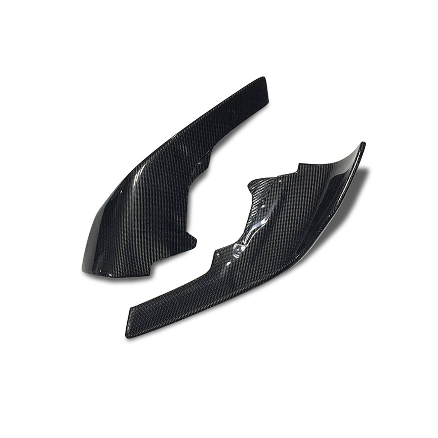 MHC BMW M2/M2 Competition Front Winglets In Gloss Carbon Fibre (F87)-R44 Performance