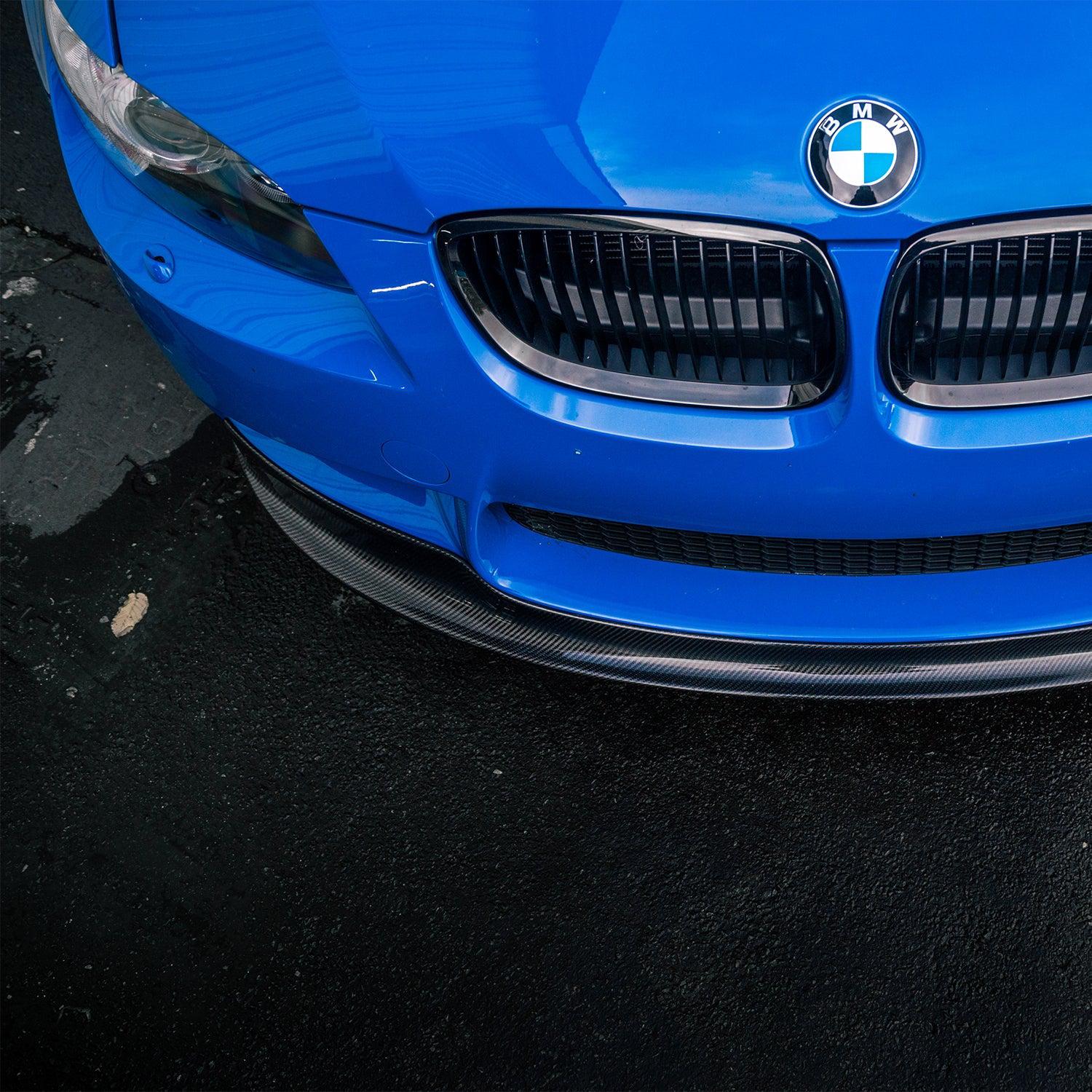 MHC BMW M3 Low Line Front Splitter In Gloss Carbon Fibre (E92/E93)-R44 Performance