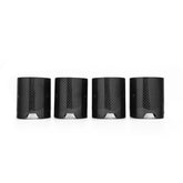 MHC BMW M3/M4 Exhaust Tips In Chrome & Gloss Carbon Fibre (G80/G82/G83)-R44 Performance