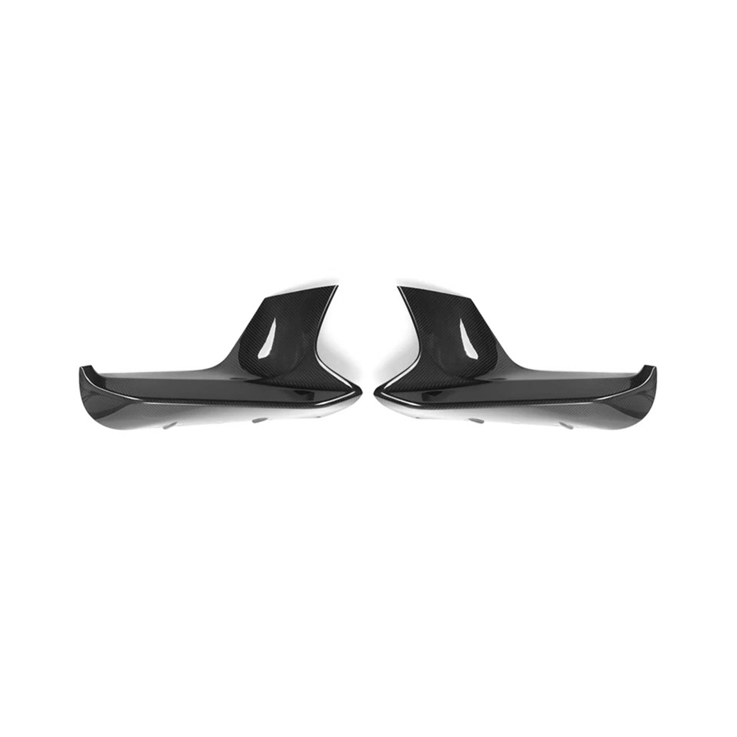 MHC BMW M5 Front Winglets In Gloss Carbon Fibre (F90)-R44 Performance