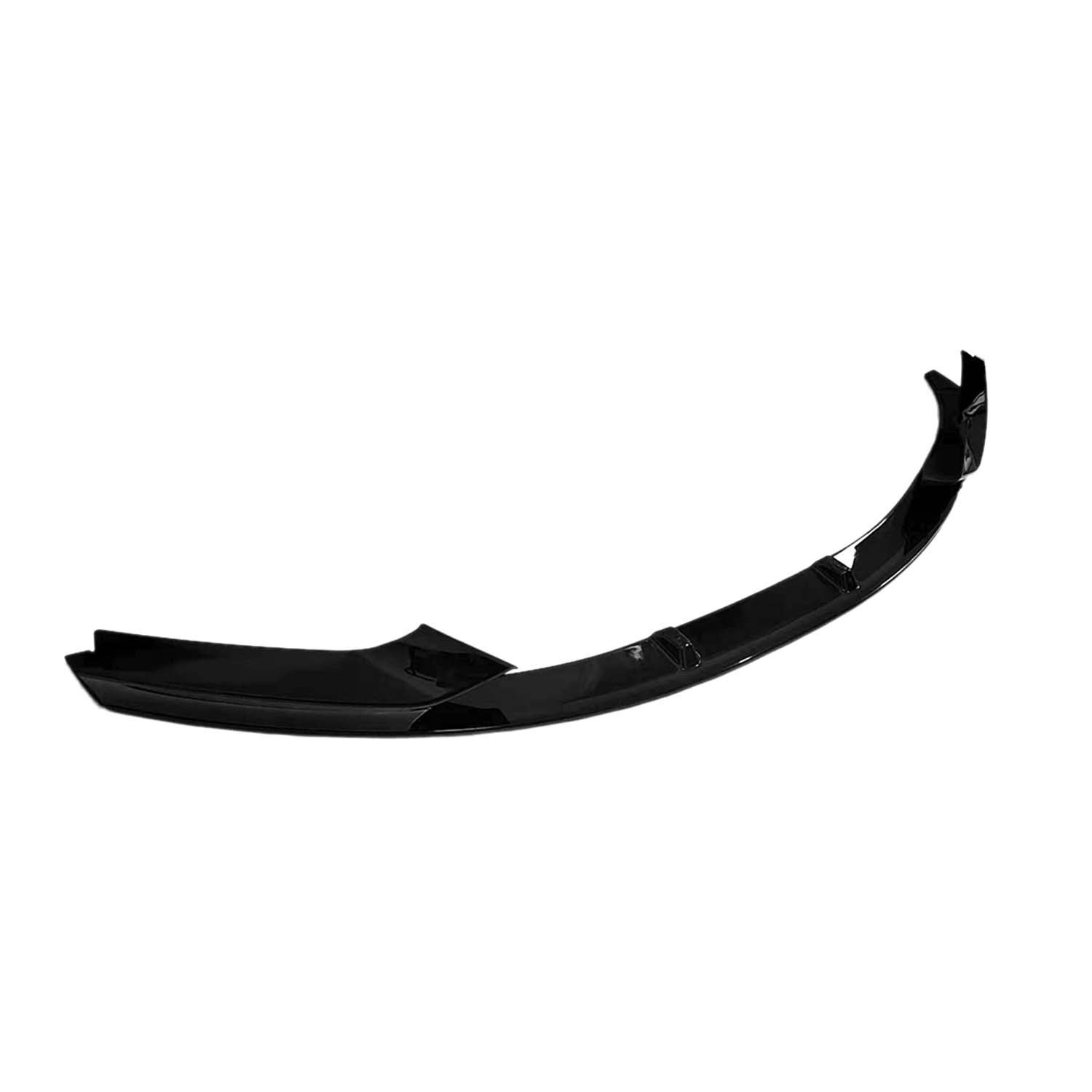 MHC Black BMW 2 Series Performance Style Front Splitter In Gloss Black (F22/F23)-R44 Performance