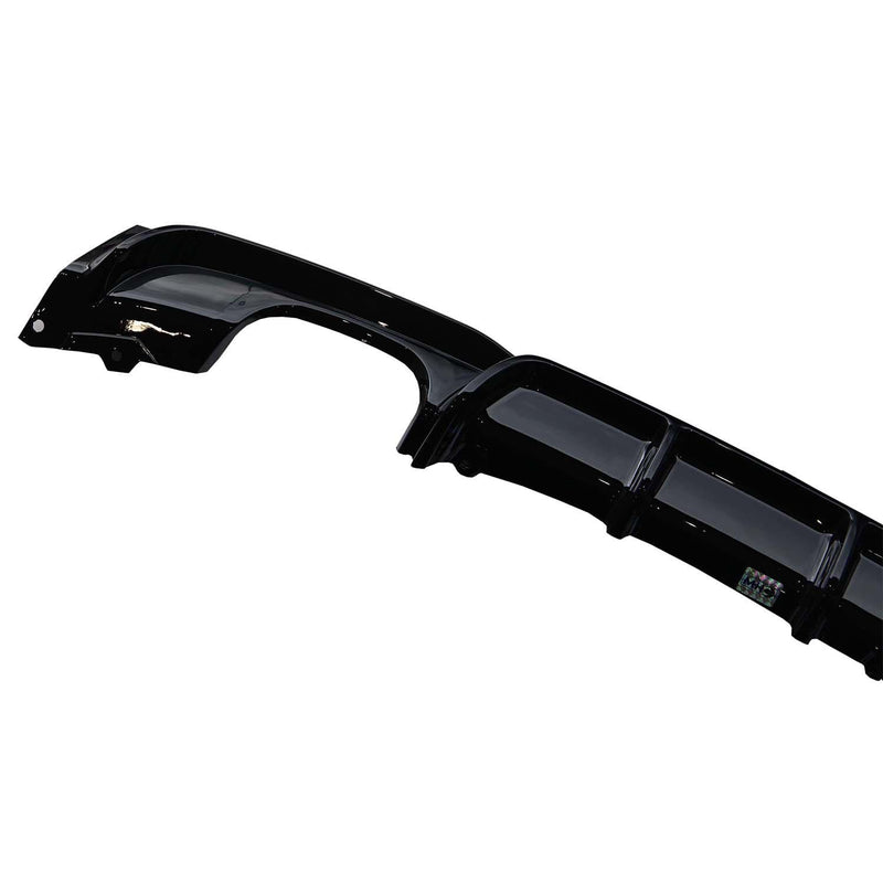MHC Black BMW 320i/325i/328i M Sport Performance Style Rear Diffuser In Gloss Black (F30)-R44 Performance