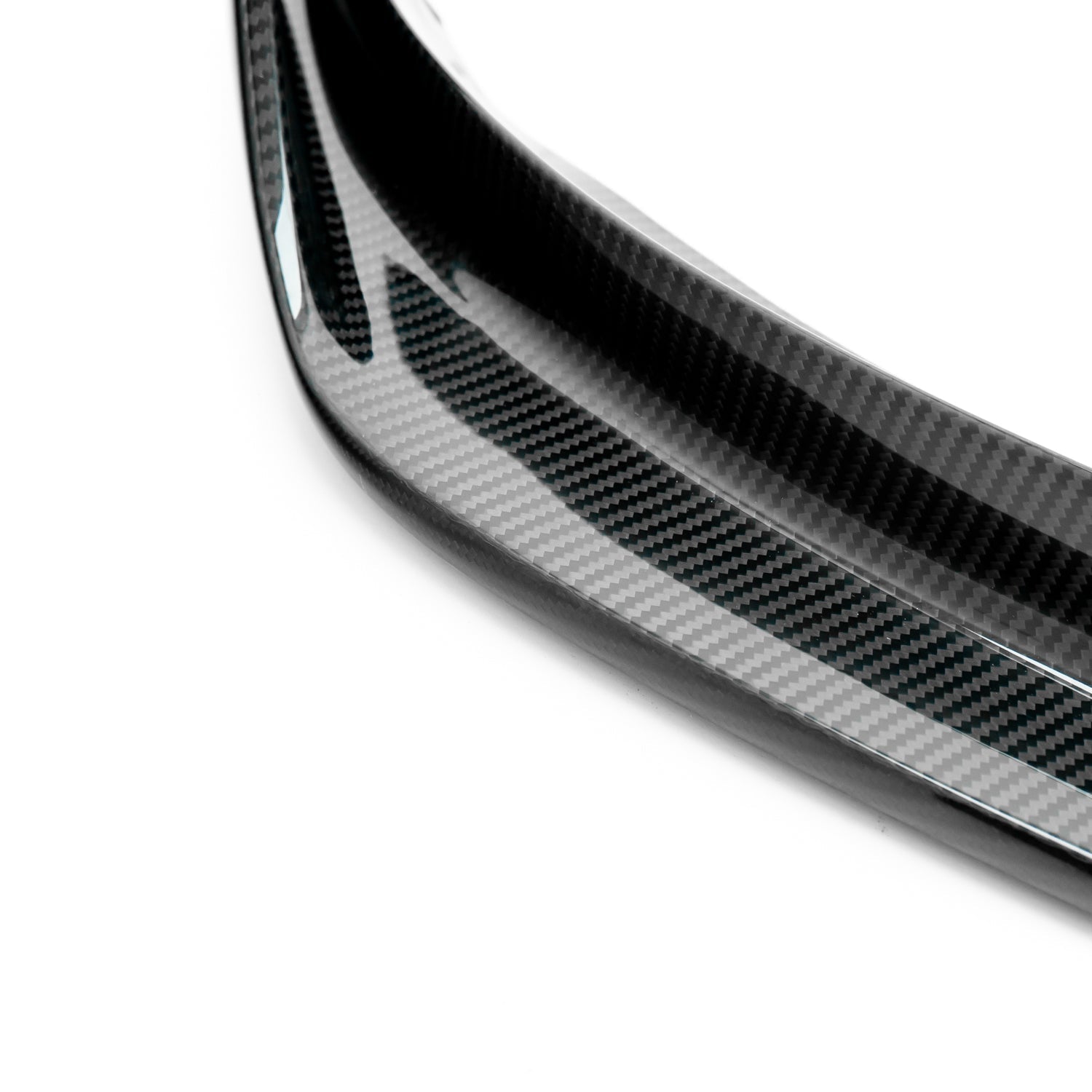 MHC+ Tesla Model 3 Front Splitter In Pre Preg Carbon Fibre-R44 Performance