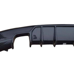 MHC BMW M235i/M240i Ultra Aggressive Style Rear Diffuser In Gloss Carbon Fibre (F22/F23)