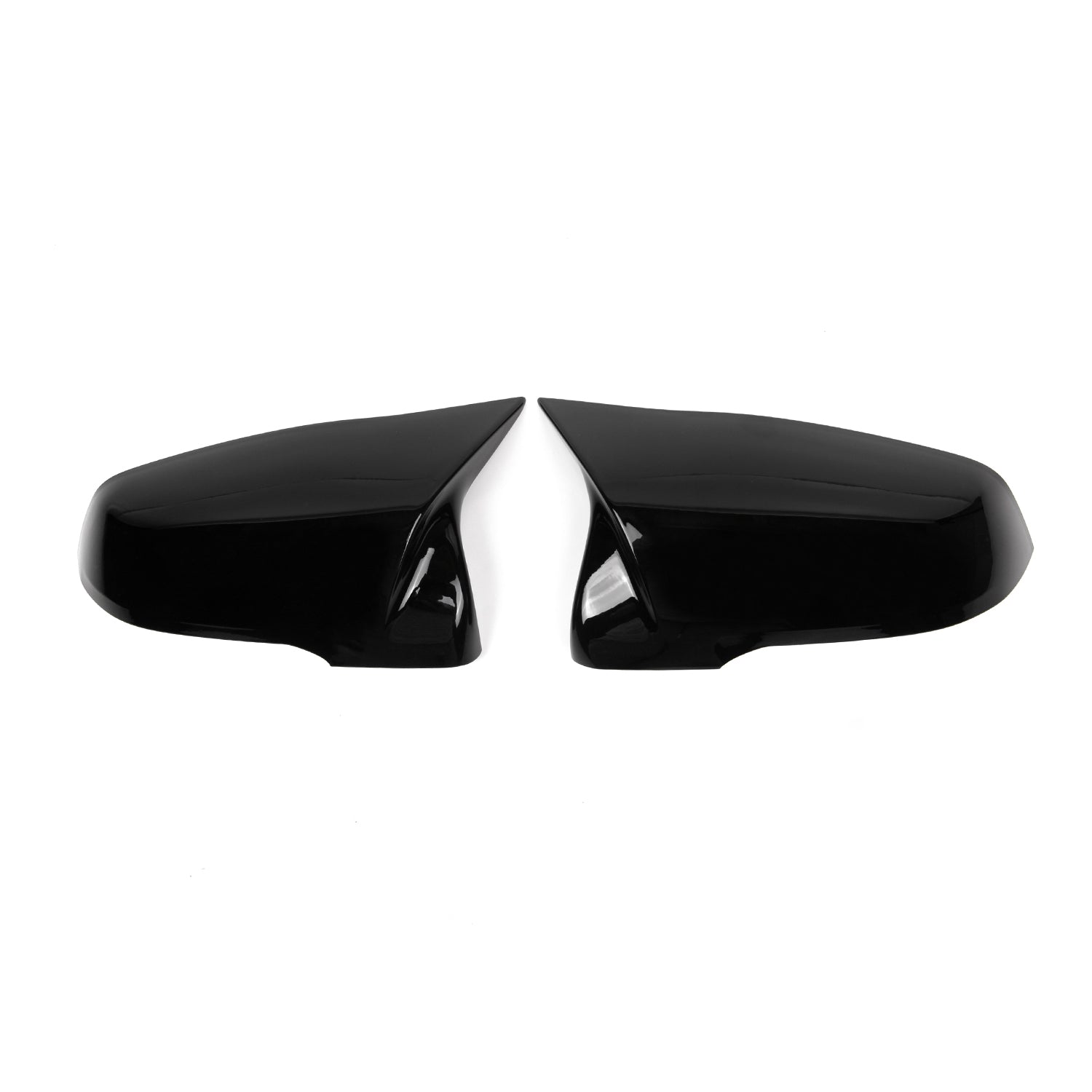 MHC Black BMW/Toyota Black M Style Wing Mirror Covers In Gloss Black (F40/F44/G29/A90)