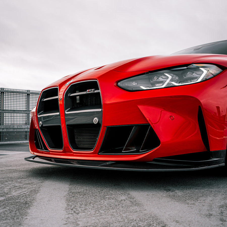 MHC+ BMW M3/M4 GT Style Front Grille With ACC In Pre Preg Carbon Fibre (G80/G81/G82/G83) - R44 Performance
