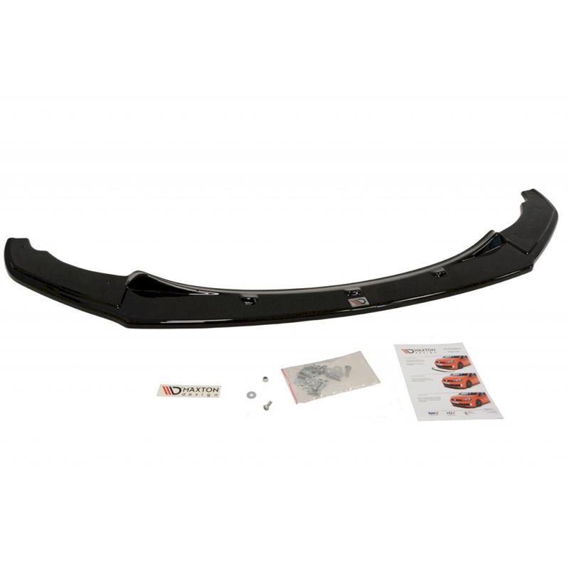 Maxton Design BMW 1 Series Pre LCI Front Splitter In Gloss Black (F20/F21)-R44 Performance