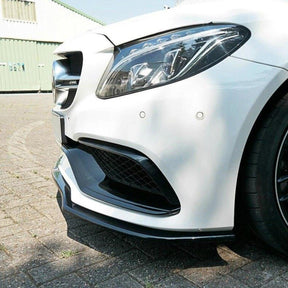 Maxton Design Front Splitter Mercedes C 205 63 AMG Coupe (2016-2018) in Gloss Black-R44 Performance