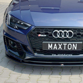 Maxton Design Front Splitter V.2 Audi RS4 B9 (2017-Up)-R44 Performance