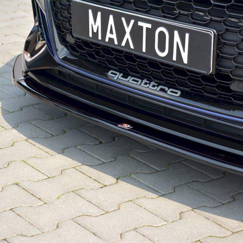 Maxton Design Front Splitter V.2 Audi RS4 B9 (2017-Up)-R44 Performance