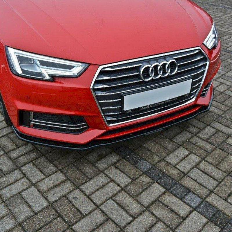 Maxton Front Splitter V2 Audi S4/ A4 S-Line B9-R44 Performance