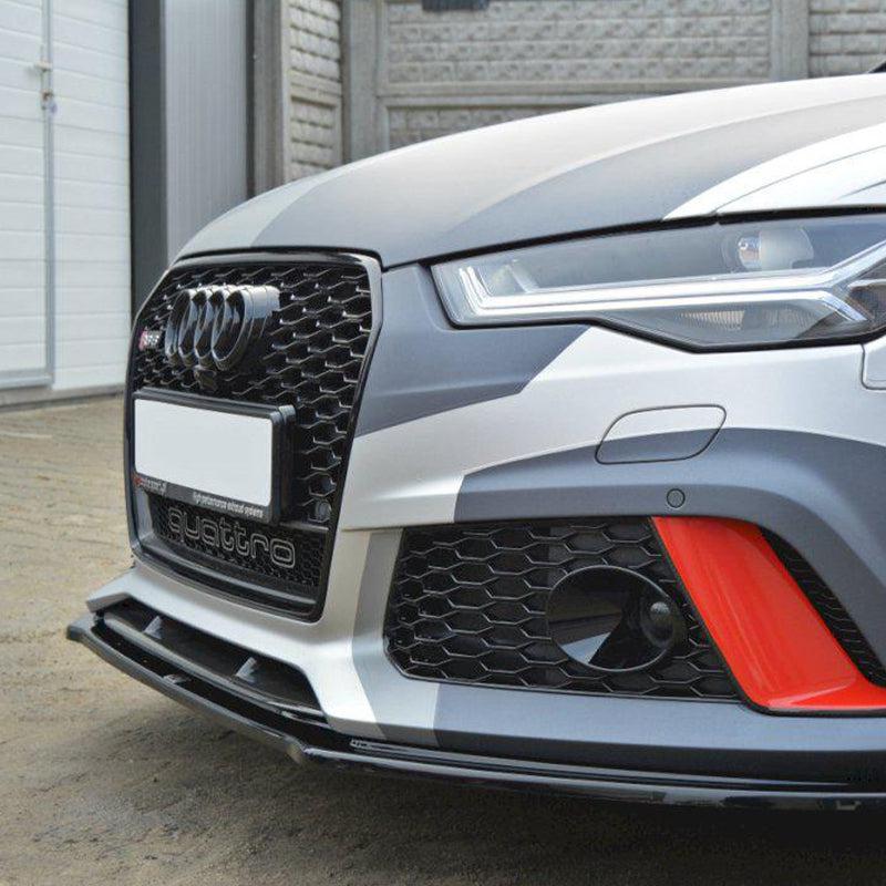 Maxton Front Splitter V.1 Audi Rs6 C7 (2013-Up)-R44 Performance